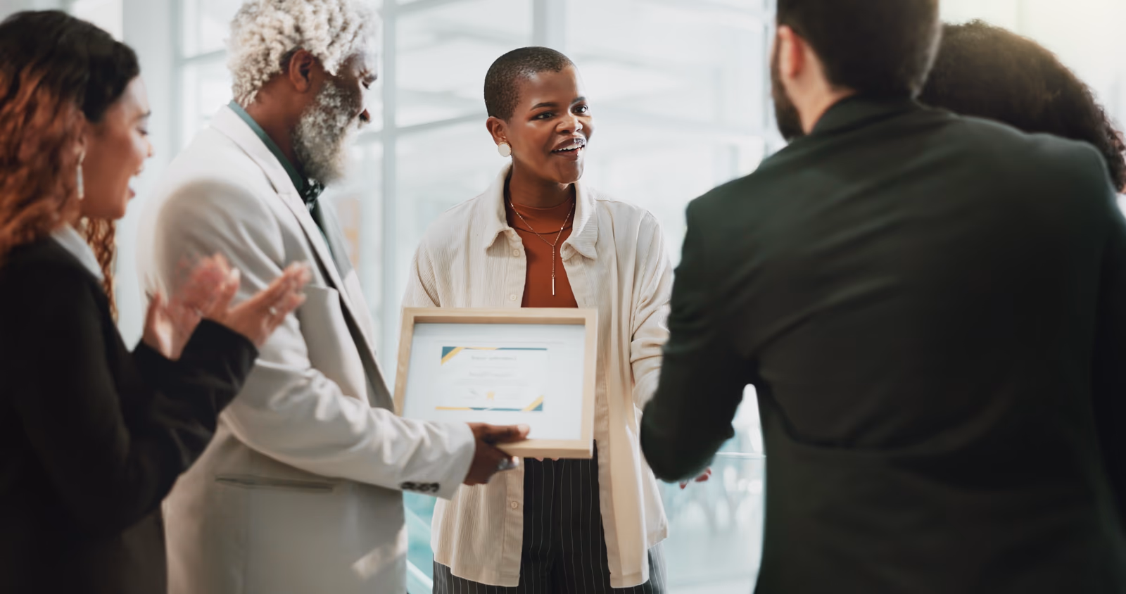employees recognised for good safety behaviours