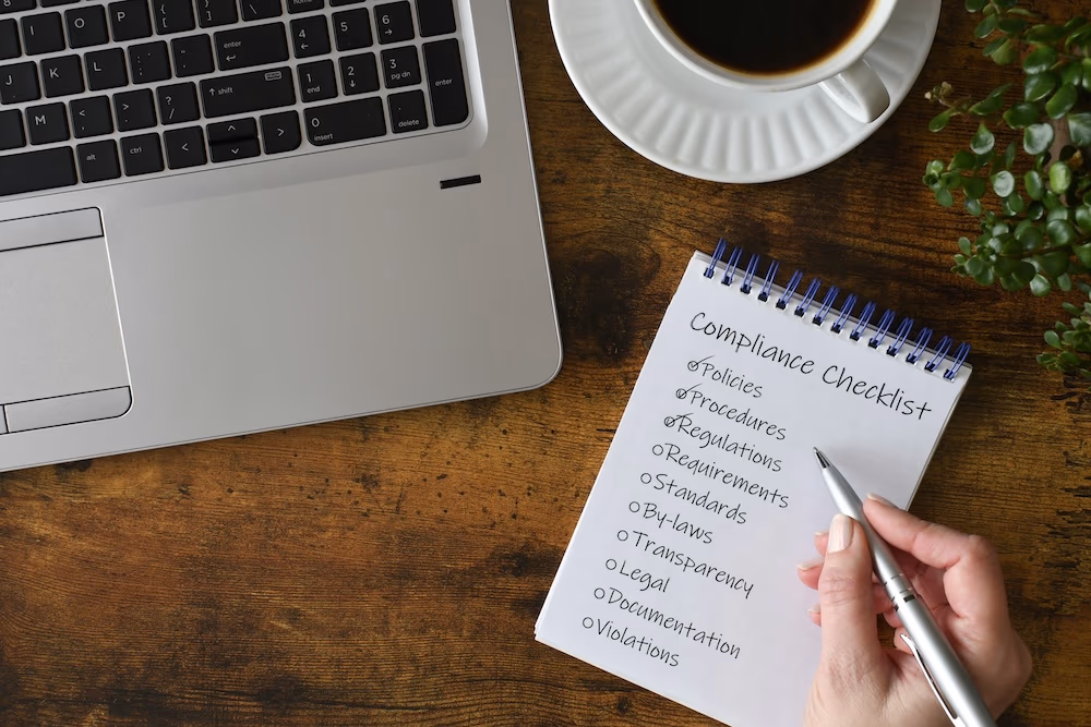 Compliance list of health and safety legislation UK