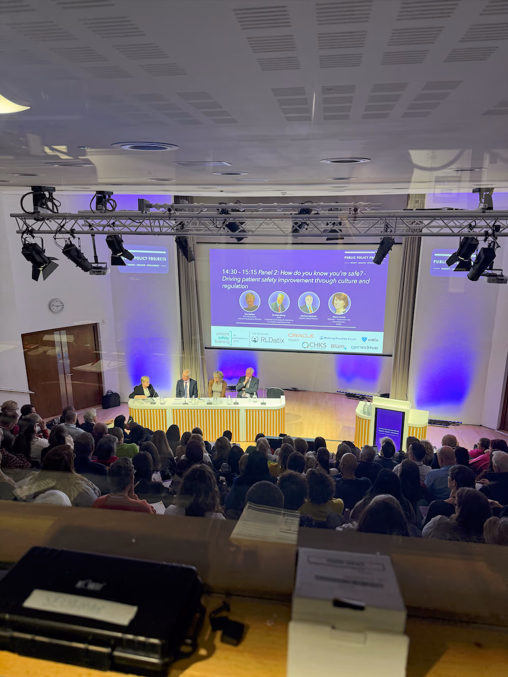 Panel discussion at patient safety forum