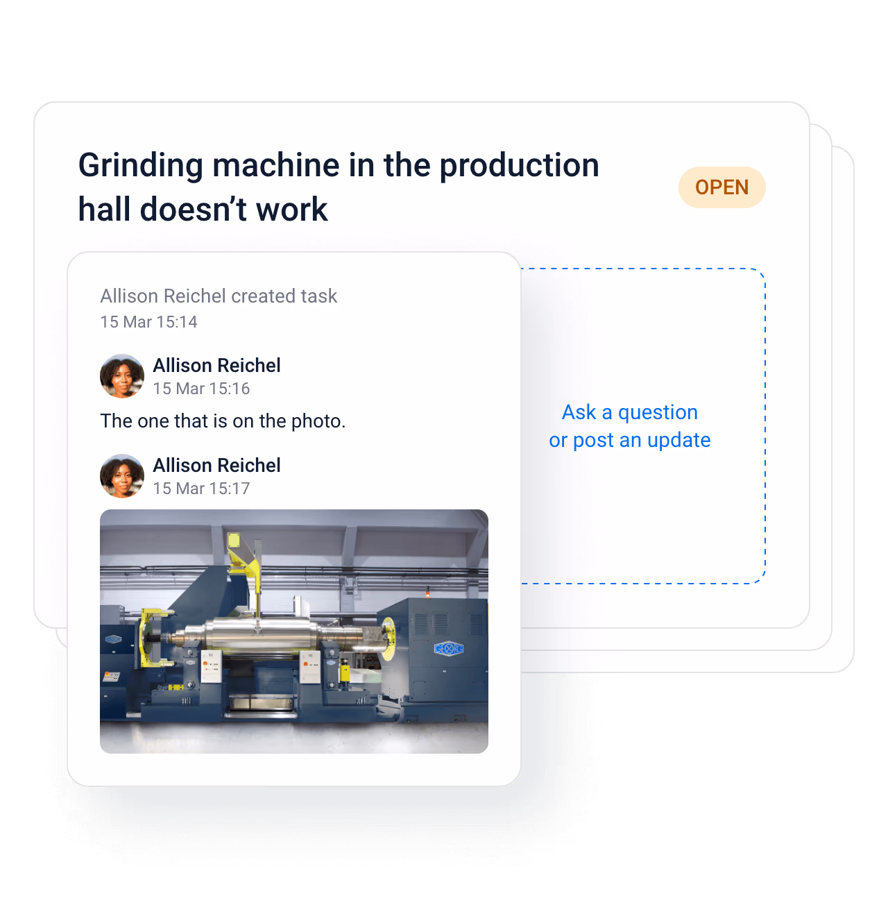asset maintenance software screenshots