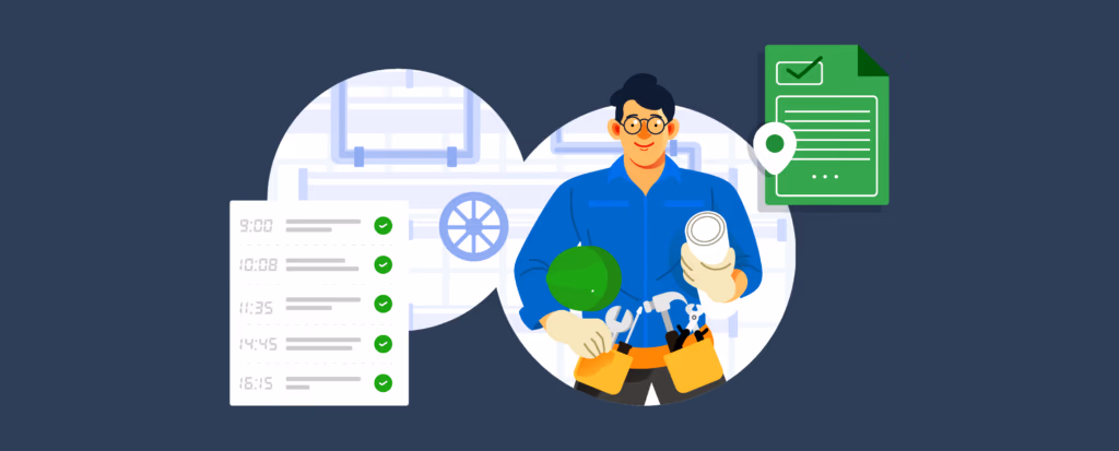 Animation of asset mainte