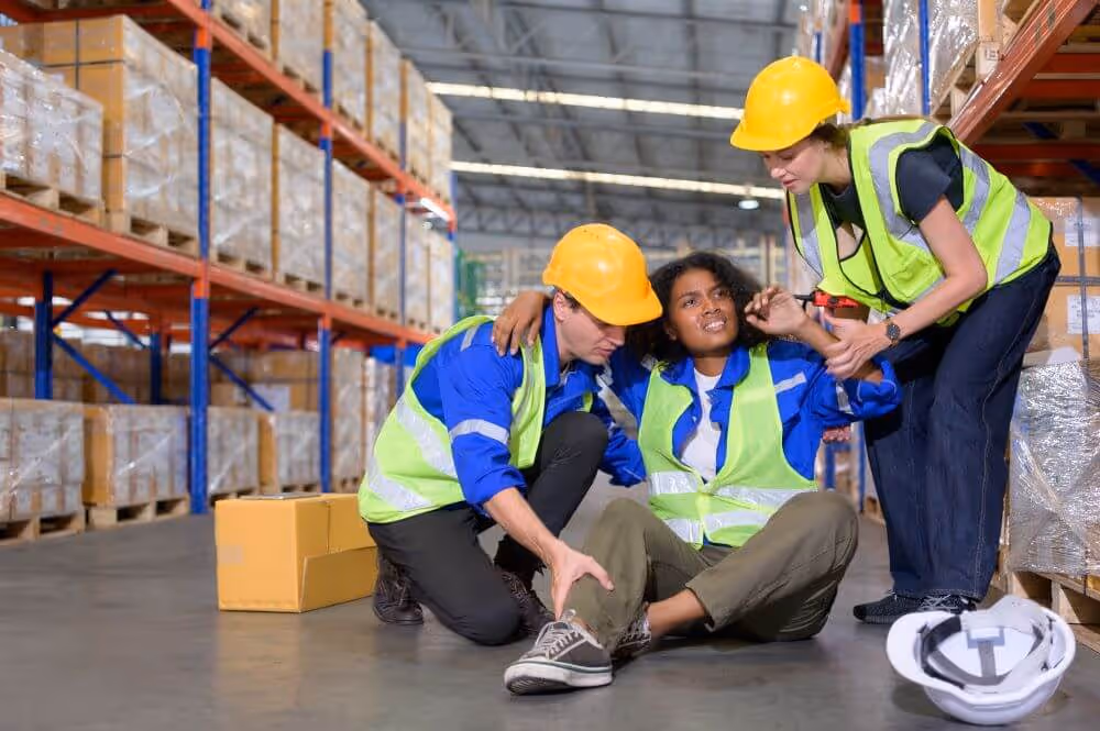 Incident with factory workers