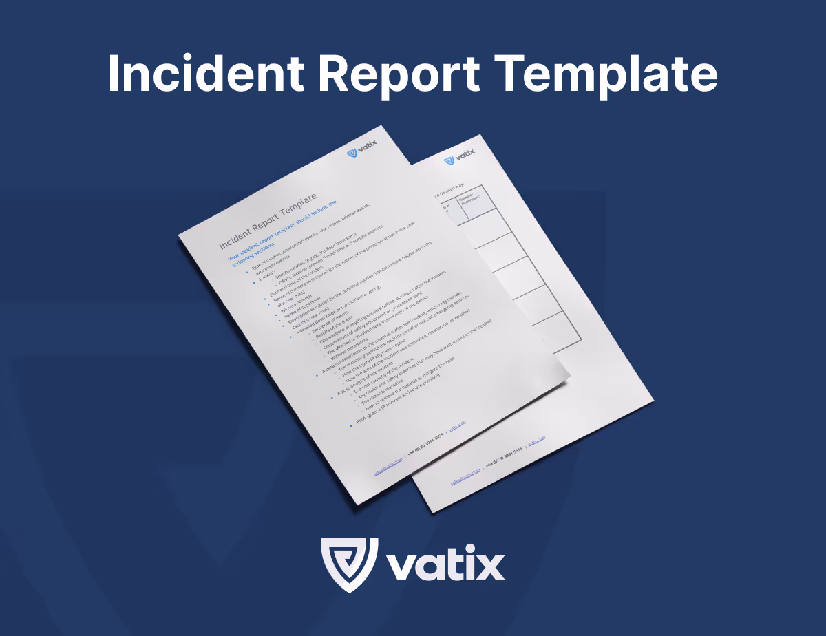 Incident Report Template